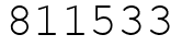 Число 811533.