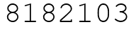 Число 8182103.
