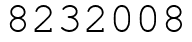 Число 8232008.