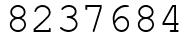 Число 8237684.