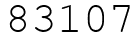 Число 83107.