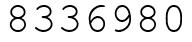 Число 8336980.