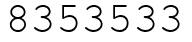 Число 8353533.