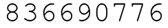 Число 836690776.