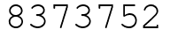 Число 8373752.