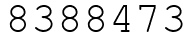 Число 8388473.