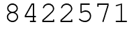 Число 8422571.