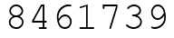 Число 8461739.