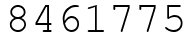Число 8461775.