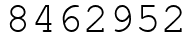 Число 8462952.