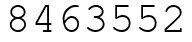 Число 8463552.