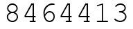 Число 8464413.