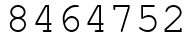 Число 8464752.