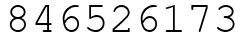 Число 846526173.