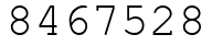 Число 8467528.