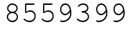 Число 8559399.