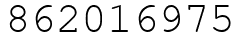 Число 862016975.