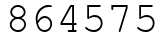 Число 864575.