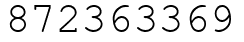 Число 872363369.