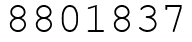Число 8801837.