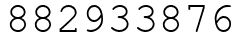 Число 882933876.