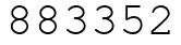 Число 883352.