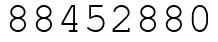Число 88452880.