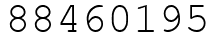 Число 88460195.
