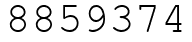 Число 8859374.