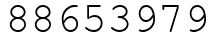Число 88653979.