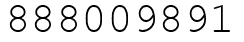Число 888009891.