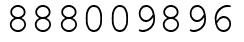 Число 888009896.