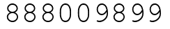 Число 888009899.