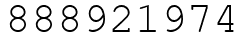 Число 888921974.