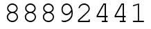 Число 88892441.