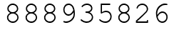 Число 888935826.