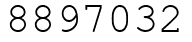 Число 8897032.