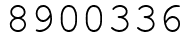 Число 8900336.