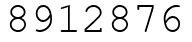 Число 8912876.