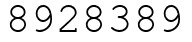 Число 8928389.