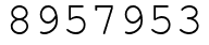 Число 8957953.