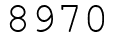 Число 8970.