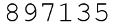 Число 897135.