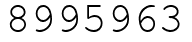 Число 8995963.