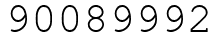 Число 90089992.