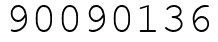 Число 90090136.