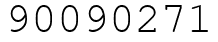 Число 90090271.