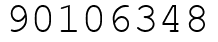 Число 90106348.