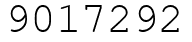 Число 9017292.