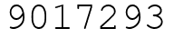 Число 9017293.